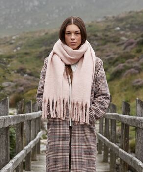 Personalised Fluffy New Wife Scarf, 3 of 5