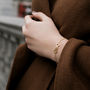 Baori Silhouette Bracelet Gold Vermeil, thumbnail 2 of 2