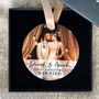 Personalised Our First Christmas Married Photo Bauble, thumbnail 1 of 4