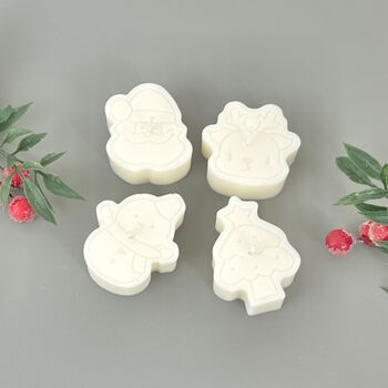 Festive Soy Wax Tealight Gift Set And Secret Santa Gift, 12 of 12
