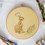 Rabbit Embroidery Kit, thumbnail 1 of 6