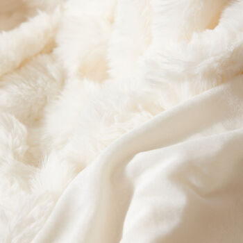 Luxury Faux Fur Winter Throw Blanket, 3 of 4