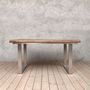 Dell Extendable Live Edge Walnut Dining Table, thumbnail 3 of 6