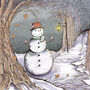 'Snowman' Print, thumbnail 3 of 3