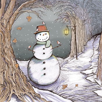 'Snowman' Print, 3 of 3