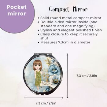 Thank You Compact Mirror – Gift For Teachers And Friends, 6 of 6