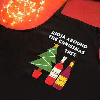 Wine Christmas Apron, 2 of 3