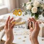 Personalised Birthday Photo Heart Acrylic Plaque, thumbnail 2 of 7