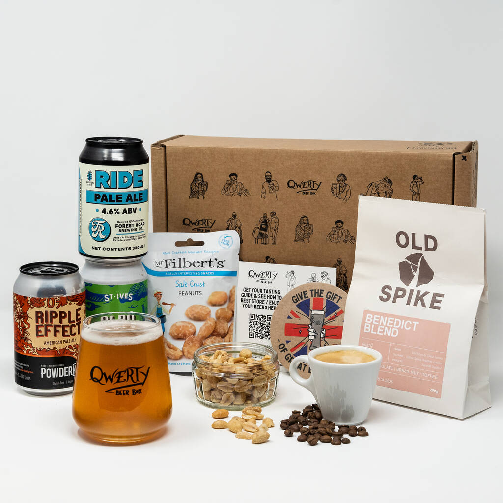 Premium Coffee And Craft Beer Gift Set, 1 of 12