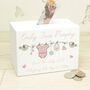 Personalised Baby Grow Wooden Money Box, thumbnail 1 of 5