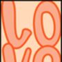'Love' Typography Print Statement Wall Art, Unframed, thumbnail 4 of 8