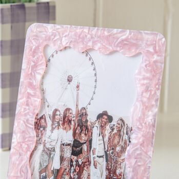 Wavy Pink Photo Frame By The Best Room