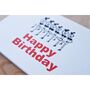 20% Off. Fun Letterpress Birthday Card, thumbnail 2 of 5