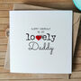Personalised Birthday Card For Special Daddy, Handmade Card For Father, thumbnail 1 of 4