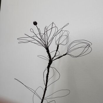 Handmade Wire Lily Stem, 12 of 12