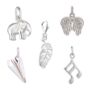 Selection Of Sterling Silver Charms, thumbnail 9 of 12