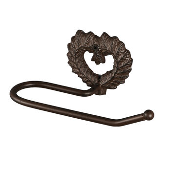 Coeur D'amour Wall Mounted Toilet Roll Holder, 2 of 3