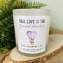 Personalised Love Is An Adventure Valentines Candle, thumbnail 3 of 11