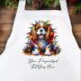 Personalised King Charles Spaniel In Christmas Lights, thumbnail 6 of 10