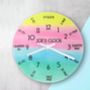 I Can Tell The Time! Personalised Wall Clock, thumbnail 2 of 2