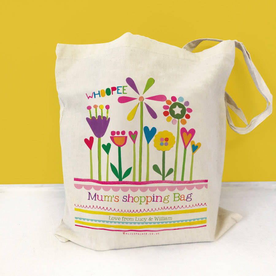 Personalised 'Best Mum' Bag By Alice Palace