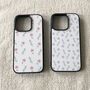 Pink / Purple Flowers And Leaves Phone Case, thumbnail 2 of 5