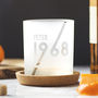Personalised Special Year Frosted Tumbler Glass, thumbnail 2 of 5