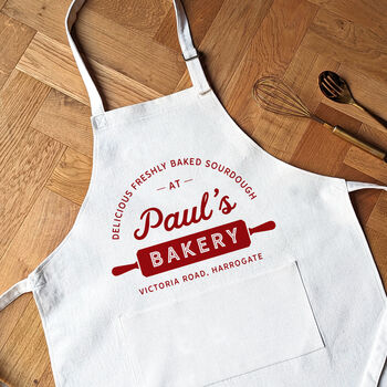 Personalised Baking Aprons Custom Baking Gift, 2 of 4