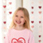 Valentines 'Mini Heartbreaker' Personalised Name Embroidered Sweatshirt, thumbnail 6 of 9