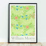 Larkspur Print By William Morris, Floral Art, thumbnail 1 of 6