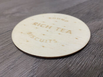 Pack Of Six Biscuit Coasters, 5 of 10