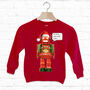 Activate Christmas Mode Kids Christmas Robot Sweatshirt, thumbnail 2 of 2