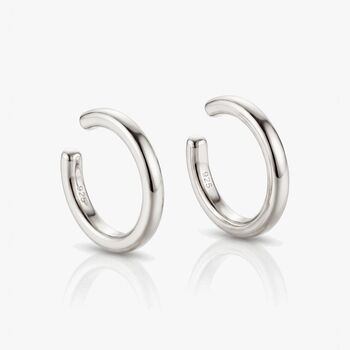 Women’s Sterling Silver Thin Ear Cuffs, 2 of 3