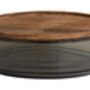Basil Large Smoked Glass Storage Jar With Wooden Lid, thumbnail 6 of 6
