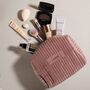 Personalised Soft Velvet Makeup Cosmetic Toiletry Bag, thumbnail 3 of 8