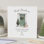 Personalised First Christmas New Home Card For Couple, thumbnail 1 of 7
