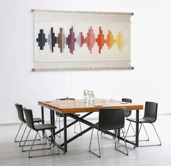 Medium Macrame Wall Hanging 'Suono', 6 of 6