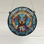 Dachshund Memorial Suncatcher, thumbnail 1 of 6