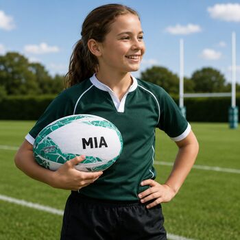 Personalised Ireland Rugby Ball From Gilbert, 3 of 5