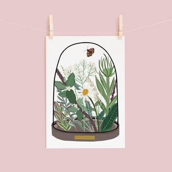 Countryside Bell Jar Print, 2 of 4
