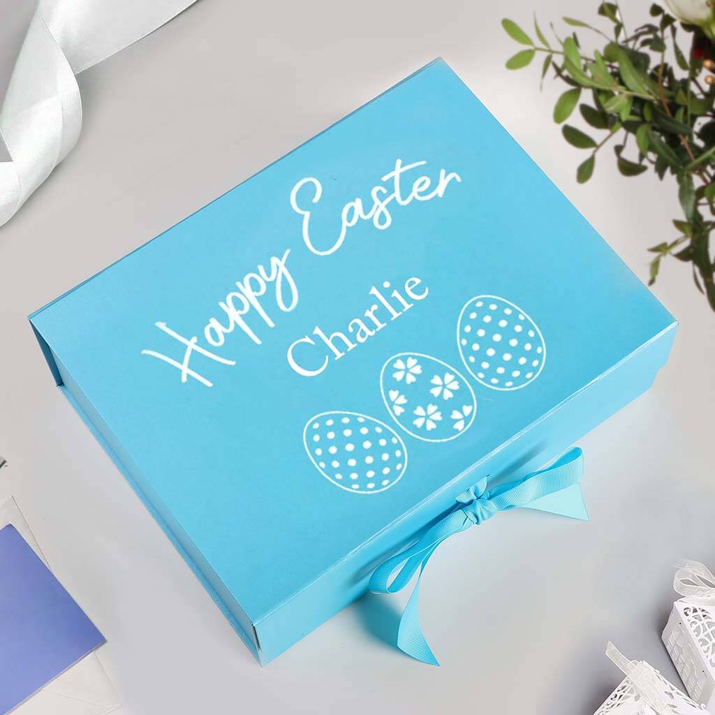 Personalised Luxury Happy Easter Gift Box By Dibor