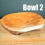 Hand Carved Wooden Bowl Locally Sourced Yew Tree, thumbnail 7 of 11