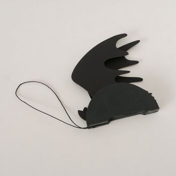 Spooky Honeycomb Bat Hanging Decoration, 2 of 3