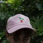 Unisex Hand Embroidered Cap With Houseplant, thumbnail 1 of 5