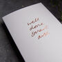 Well Done Smart Arse Hand Foiled Congrats Card, thumbnail 2 of 3
