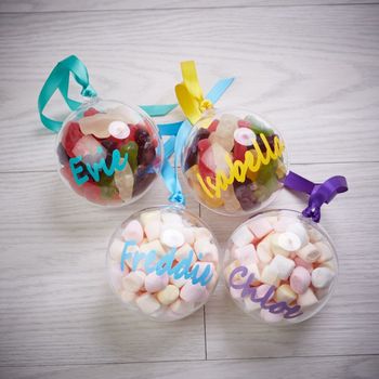 Personalised Party Bag Baubles Set, 5 of 9