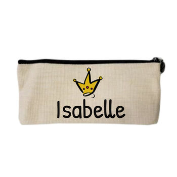 Personalised Linen Pencil Case, 4 of 7
