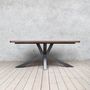 Emerland Natural Brown Oak Dining Table, thumbnail 3 of 3
