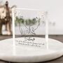 Charming Pinky Promise Hands Line With Names Sister Gift, thumbnail 1 of 2