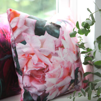 Emmetts Garden Rose Cushion Cover, 2 of 7